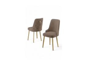 Tuoliryhmä Newa - Cappuccino, Kultainen