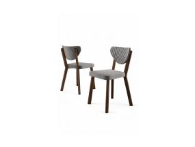 Tuoliryhmä Arfe - Harmaa, Ruskea