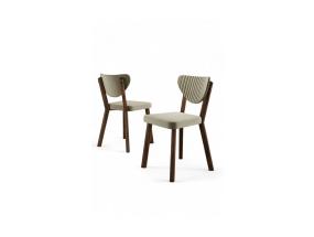 Tuoliryhmä Arfe - Kermanvärinen, Ruskea