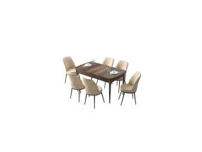 Tuolikokonaisuus Zen - Barokki, Cream