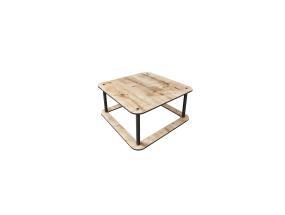 Sohvapöytä Hole Square - Tammi