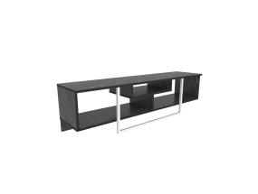 TV laud Asal 150 - Musta, valkoinen