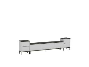 TV-pöytä Imaj - Valkoinen, marmori