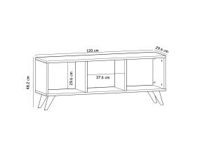 TV-pöytä Tina - Sapphire