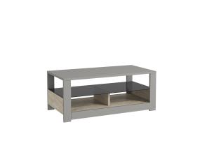 Sohvapöytä Aydos - Harmaa, Travertiini