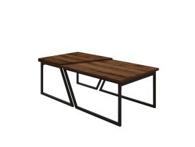 Sohvapöytä Verona P0024623 - Rustiikkinen pähkinäpuu