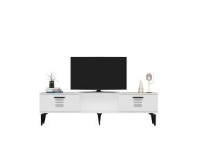 TV-pöytä Asimo - Valkoinen