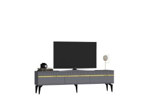 TV laud Defne - Antrasiitti, kultainen