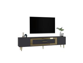 TV laud Dekolp3 - Antrasiitti, kultainen