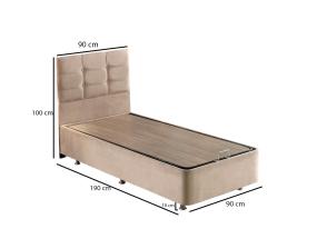 Polo - vaaleanruskea (90 x 190)