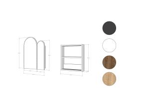 Classe-kaappi - Musta