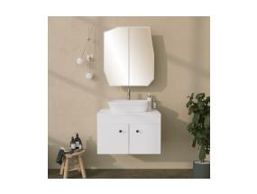 Kvartsikaappi - valkoinen