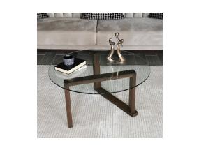 Sohvapöytä Yuvarlak Cam Orta Sehpa S300