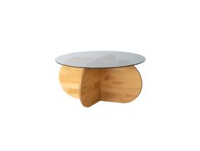 Sohvapöytä Bubble Wood - Fume, Tammi
