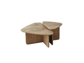 Sohvapöytä Ballare Set - Sapphire Oak