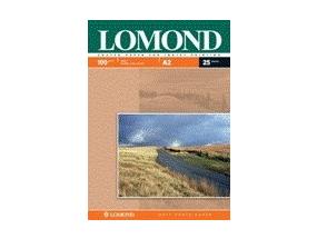 Lomond Photo Inkjet Paper Matte 100 g/m2 A2, 25 arkkia, kaksipuolinen