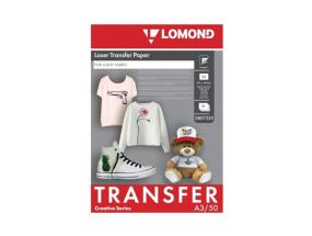 Lomond Thermotransfer Laser Paper A3, 50 arkkia, kevyille kankaille