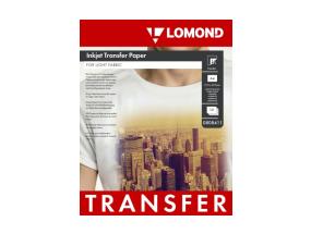 Lomond Thermotransfer Inkjet Paper A4, 10 arkkia, kevyille kankaille