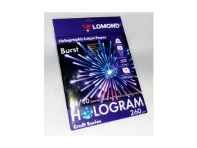Lomond Hologram Techno Art Photo Paper Burst 260 g/m2 A4, 10 arkkia