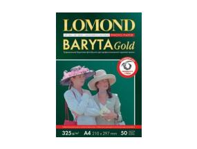 Lomond Premium Gold Baryta Photo Paper Art Silk 325 g/m2 A4, 20 arkkia