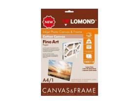 Lomond Frame + Fine Art Canvas Ultra Bright 340g/m2 A4, 1 arkki