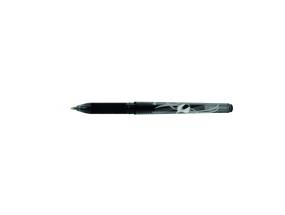 STANGER Eraser Gel Pen 0,7 mm, musta, laatikko 12 kpl. 18000300070