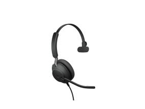 Jabra Evolve2 40 MS Teams Mono Wired Headset, USB-C, musta