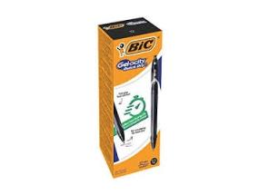 BIC Gell Pen Gelocity QUICK DRY musta, laatikko 12 kpl. 494664