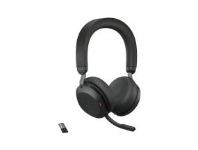 Jabra Evolve2 75 UC langalliset ja langattomat kuulokkeet, Bluetooth, USB-A, musta