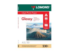 Lomond Photo Inkjet Paper Glossy 230 g/m2 A3, 50 arkkia
