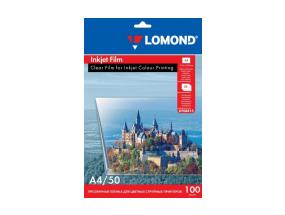 Lomond PET -kalvo mustesuihkutulostimille Kirkas A4, 50 arkkia