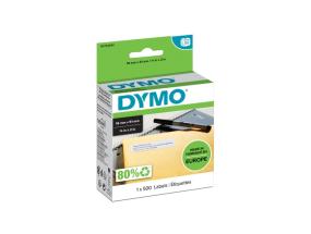 Dymo 11355 (S0722550) tarrat 19 x 51 mm, 1 rulla x 500 tarraa, valkoinen