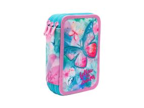 Kolmikerroksinen kynäkotelo, jossa on laitteet CoolPack Jumper 3 DREAMS