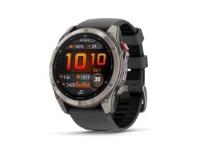 Garmin Fenix 8 Pro -älykello 51 mm AMOLED Sapphire, titaani, grafiitti/musta silikoniranneke
