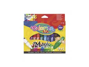 Colorino Kids Magic värit vaihtuvat värimerkit 9 + 1 vär.