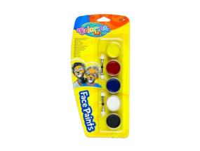 COLORINO Kids Face maalit 5 väriä