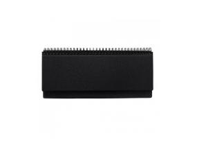 Vaakasuora pöytäkalenteri Memo PVC 2026m. Musta