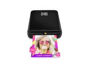 Kodak STEP Instant Mobile Photo -tulostin Colour ZINK 2x3 ' 1 ppm, Bluetooth, musta