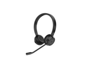 Jabra Evolve 65 TE UC Stereo Link390a Langattomat kuulokkeet, Bluetooth, USB-A, musta