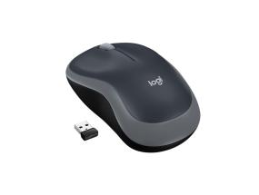 Logitech M185 langaton hiiri, RF Wireless, 1000 DPI, musta/harmaa (SPEC)