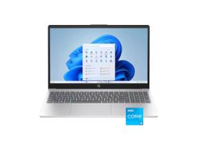 HP 15-fd0113dx 15.6'' HD i3-N305 8GB RAM 128GB UFS Win11H S Mode, Natural Silver