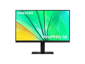 Samsung ViewFinity S6 S60D -näyttö 24'' IPS QHD 2560x1440, 5 ms, 350 cd/m2, 100 Hz, musta