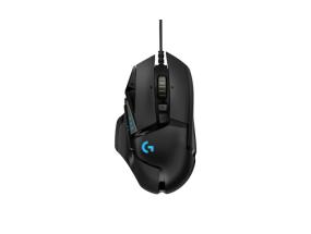 Logitech G502 HERO langallinen pelihiiri, USB Type-A, optinen, 25600 DPI, musta