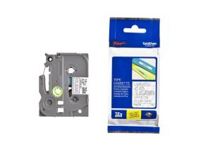 Brother TZE-135 (TZE135) laminoidut tarranauhakasetit, valkoinen kirkkaalla 12mm, 8m