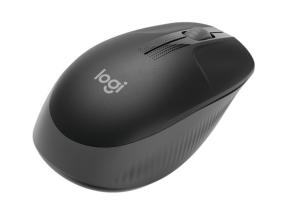Logitech M190 täysikokoinen langaton hiiri, langaton RF, 1000 DPI, hiilenvärinen