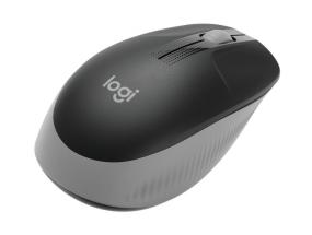 Logitech M190 täysikokoinen langaton hiiri, langaton RF, 1000 DPI, keskiharmaa