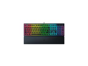 Razer Ornata V3 Langallinen pelinäppäimistö, USB, RGB LED, US, Mecha-kalvokytkin, musta