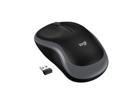 Logitech M185 langaton hiiri, RF Wireless, 1000 DPI, musta/harmaa