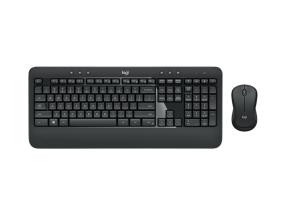 Logitech MK540 Advanced Combo langaton näppäimistö + hiiri, US, musta