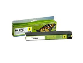 Analoog Tindikassett HP No.973X kollane (F6T83AE) Uusi siru